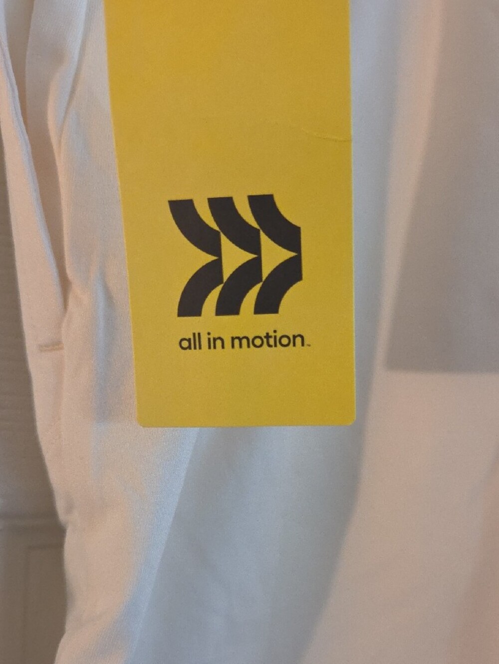 all in motion Off-White Elastic Waist Athletic Shorts - Picture 4 of 8